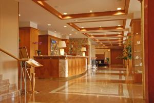 Vstupní hala nebo recepce v ubytování Hotel Partizán + 37 fotografií
