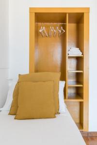 Posteľ alebo postele v izbe v ubytovaní Amazing penthouse with private terrace in Trastevere