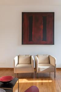 Posedenie v ubytovaní Amazing penthouse with private terrace in Trastevere