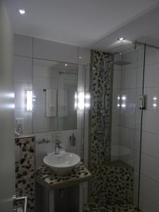 Koupelna v ubytování Aktiv Hotel Winterberg