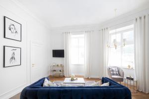 Telewizja i/lub zestaw kina domowego w obiekcie Apartament Golden Place