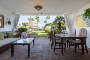 Posezení v ubytování La Perla 1501