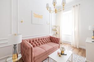 Część wypoczynkowa w obiekcie Apartament Golden Place
