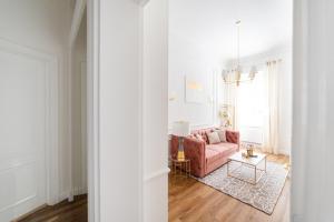 Część wypoczynkowa w obiekcie Apartament Golden Place