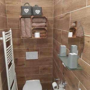 Vannituba majutusasutuses Apartmán u Javorů +37 fotot