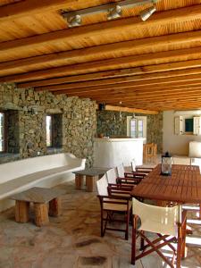 Χώρος καθιστικού στο Villa Super One in Super Paradise