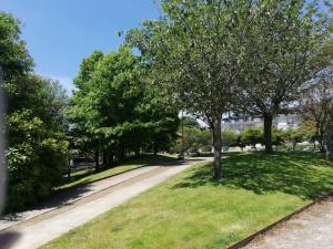 Un jardín fuera de Alojamiento Camiño Real