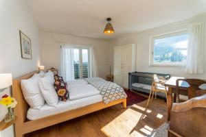 Ένα ή περισσότερα κρεβάτια σε δωμάτιο στο Apartment Le rose di Marianne - sud