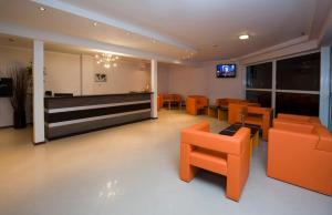 TV a/nebo společenská místnost v ubytování Hotel SPA Arkadia
