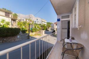 Balkón nebo terasa v ubytování Apartment Caluna