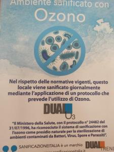 a flyer for a festival with a picture of a virus at Hotel La Vignetta in Milan