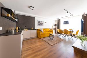 Χώρος καθιστικού στο Gerharts Premium City Living - center of Brixen with free parking and Brixencard