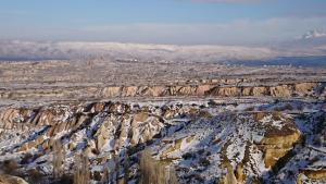 Vedere de sus a Pigeon Hotel Cappadocia