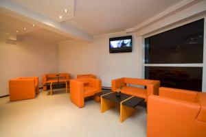 TV a/nebo společenská místnost v ubytování Hotel SPA Arkadia