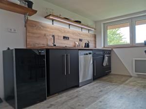 Köök või kööginurk majutusasutuses Apartmány Svatá