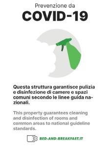 een flyer voor een seminar met een groene vogel bij Bed and breakfast Grim in Trieste