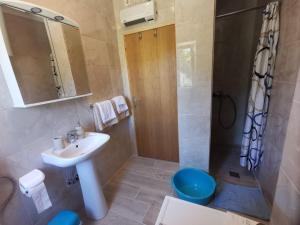 Koupelna v ubytování Apartments Jurandvor