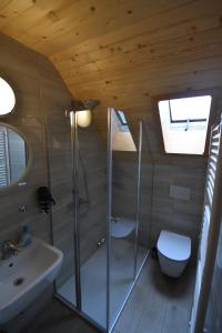 Koupelna v ubytování Guest House Žnidar