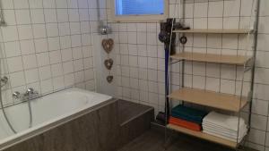 Ein Badezimmer in der Unterkunft Appartement Pleikner