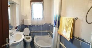 Koupelna v ubytování Apartmani Angelina Jošanička Banja
