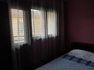 Postel nebo postele na pokoji v ubytování Apartmani Angelina Jošanička Banja + 7 fotografií