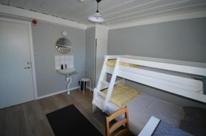 Двухъярусная кровать или двухъярусные кровати в номере Högsnäsgården