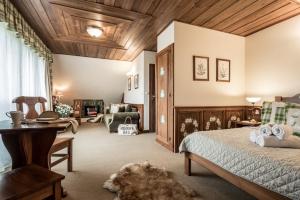 Posteľ alebo postele v izbe v ubytovaní Villa Adamo & Relax