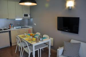 Kuchyňa alebo kuchynka v ubytovaní Residencia Universitaria Resa Blas De Otero