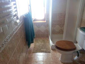 Koupelna v ubytování Casa Crisanta