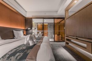 Posezení v ubytování Qingdao Treasure Hotel