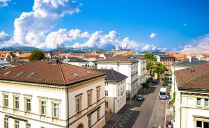 Nespecifikovaný výhled na destinaci Bamberg nebo výhled na město při pohledu z hotelu