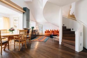 Posezení v ubytování PRIVATE SUITES