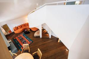 Posezení v ubytování PRIVATE SUITES