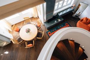 Posezení v ubytování PRIVATE SUITES