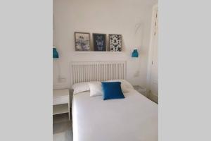 Postel nebo postele na pokoji v ubytování apartamento Costa Sancti-Petri La Barrosa Chiclana