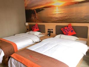Легло или легла в стая в JUN Hotels Dezhou Decheng District Hubin South Avenue Wanda Plaza
