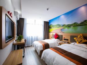 Afbeelding uit fotogalerij van JUN Hotels Zhejiang Shaoxing Shangyu District Walking Street in Shaoxing +11 foto's