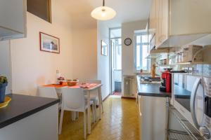 Kuchyň nebo kuchyňský kout v ubytování ZIA DINA APARTMENT
