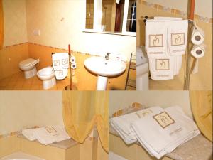 A bathroom at La Baia del Lago
