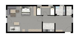 Planimetria di Post Appartements