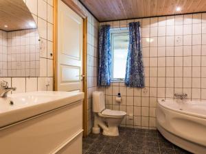ห้องน้ำของ Holiday home Oksbøl LV