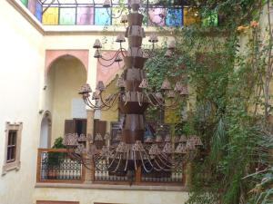Zahrada ubytování Riad Marlinea