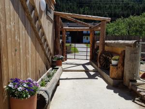 Κήπος έξω από το B&B Margit's Ranch Urlaub am Pferdehof