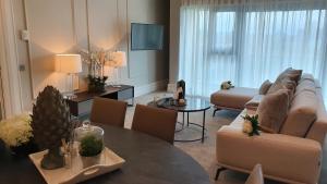 Χώρος καθιστικού στο Shearwater Hotel & Spa