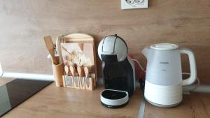 Coffee and tea making facilities at Cascadas Ravda - Gorgeous 2 bedrooms family apartment