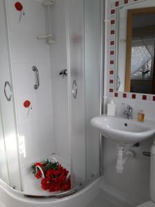 Ванна кімната в Hotel Finezja