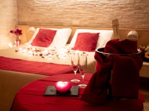 Posezení v ubytování Albergo Ristorante il Fungo