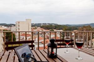 Balkón nebo terasa v ubytování APARTAMENTO PIE DE PLAYA-Wifi free