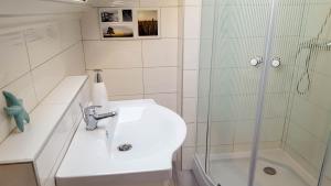 Kúpeľňa v ubytovaní Lara Apartments