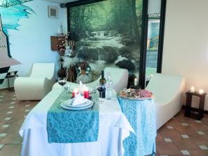 Nápoje v ubytování Albergo Ristorante il Fungo